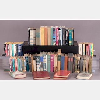 A Miscellaneous Collection of Seventy-Five Hardbound and Paperback Fiction/Literature Books,