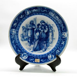 Antique Wedgwood Ivanhoe & Rowena Collectors Plate
