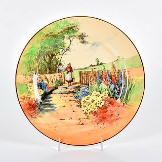 Royal Doulton Series Ware Plate, The Milkmaid D4932