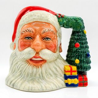 Santa Claus (Tree Handle) D7123 - Large - Royal Doulton Character Jug