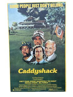 Vintage CADDYSHACK Movie Poster Wall-hanging