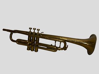 Lafyette Paris Vintage Gold Trumpet by Couesnon