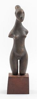 Modern Bronze Female Nude Sculpture