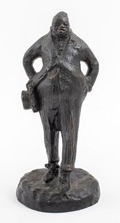 Ethel Meyers for Roman Bronze Works "The Gambler"