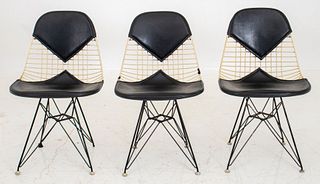 Harry Bertoia for Knoll Side Chairs, 3