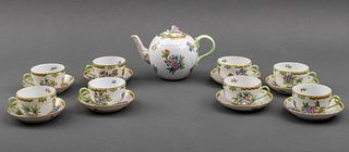 Herend Porcelain "Queen Victoria" Part Tea Service