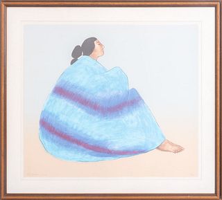 R. C. Gorman "Marie (State I)" Lithograph
