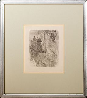 Henri de Toulouse-Lautrec Etching