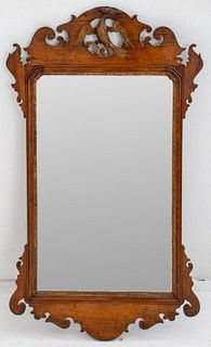 American Chippendale Mahogany Mirror circa 18th c.
