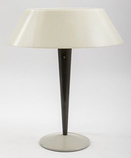 Mid Century Lightolier Diffuser Table Lamp