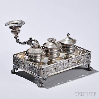 Continental Silver Ink Stand