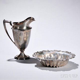 Two Pieces of Whiting Sterling Silver Tableware