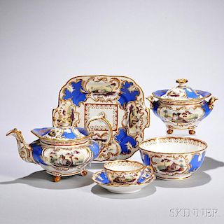 Minton Porcelain Partial Tea Service