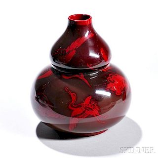 Bernard Moore Flambe Vase