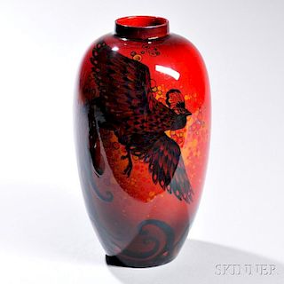 Royal Doulton Flambe Sung Ware Vase