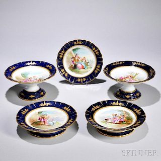 Sevres Louis-Philippe Period Porcelain Luncheon Service
