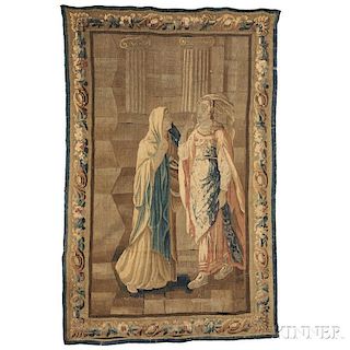 Flemish Verdure Tapestry Panel