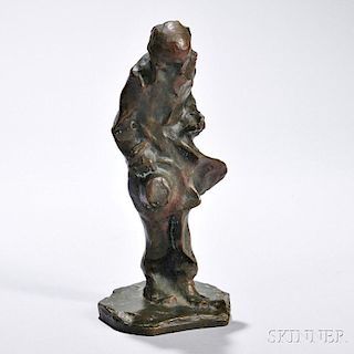 Bronze Figure of an Old Man