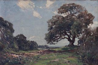 * Jose Weiss, (English, 1859-1919), Landscape