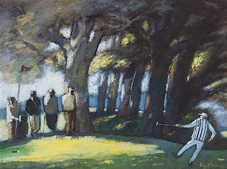 * Fred Conway, (American, 1900-1973), Golfers