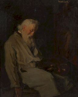* Warren, (20th century), Portrait of a Seated Gentleman