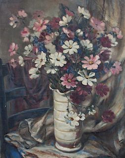 Beulah Bettersworth, (American, b. 1894), Still-Life of Flowers