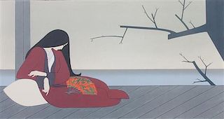 Will Barnet, (American, 1911-2012), Madame Butterfly, 1980