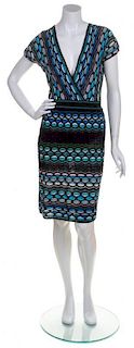 A Missoni Multicolor Knit Dress, Size 44.