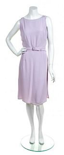 A Valentino Lilac Sleeveless Dress, Size 8.