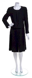 A Chanel Black Skirt Suit,