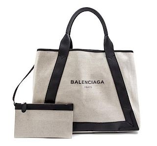 A Balenciaga Tote Bag, 18" x 13.5" x 7".