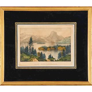 TWO CURRIER & IVES PRINTS