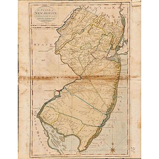 MAPS OF NEW JERSEY AND PENNSYLVANIA