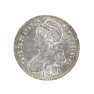 U.S. 1824 CAPPED BUST 50C
