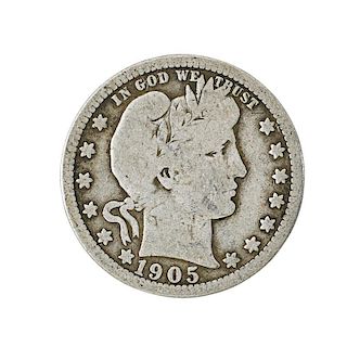 U.S. BARBER 25C COINS