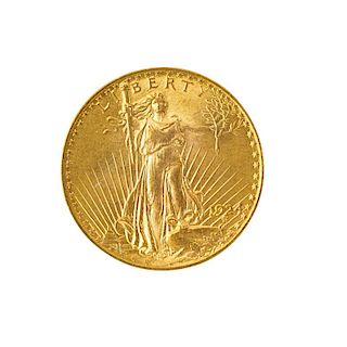 1924 $20 ST. GAUDENS GOLD COIN