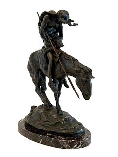 James Fraser "End of The Trail" Bronze Sculpture