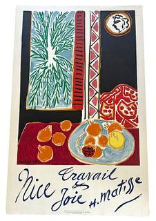 Henri Matisse "Nice Trail, 1948" Color Lithograph