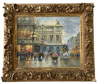 Circle of Antoine Blanchard French Oil Painting