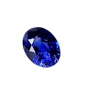 GIA Certified 3.55ct Sri Lanka Blue Sapphire