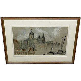 AMSTERDAM CATHEDRAL DRAWING