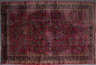 Persian Room-Size Sarouk Rug 