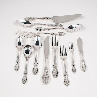 Wallace Grand Victorian Sterling Flatware Set 