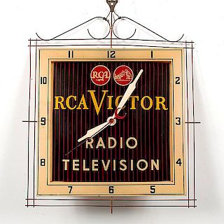 RCA Victor Radio-Television Clock 