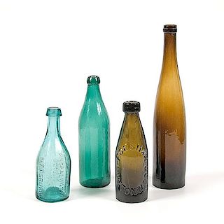 Paneled Ogden Gibson & Co. Mineral Water Bottle, Plus 