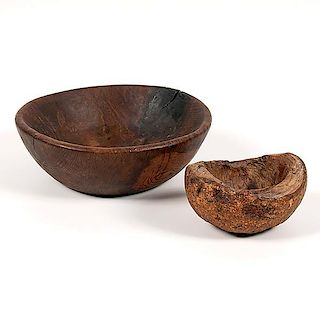 Carved Burl Bowls 