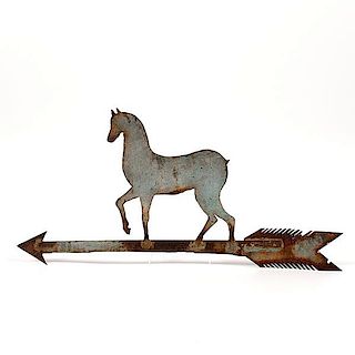 Sheet Metal Horse Weathervane 