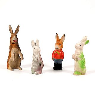 Standing Rabbit Candy Containers 