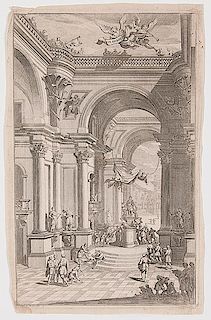 Architectural Etchings of Classical and Religious Structures 