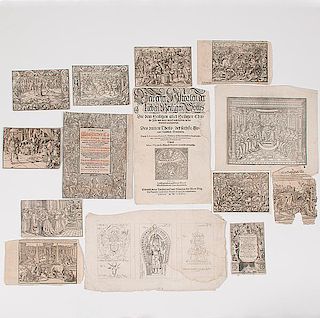 16th-17th-Century Historical Engravings  
